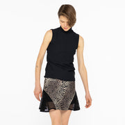 LEOPARD 메쉬 스커트