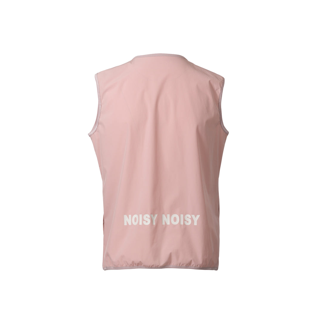 ベスト ピンク ストレッチベスト – Noisy Noisy by mieko uesako