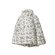 Graffiti print coat