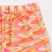 Psychedelic straight pants