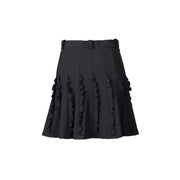 Skirt with frilling