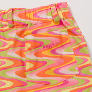 Psychedelic print skirt