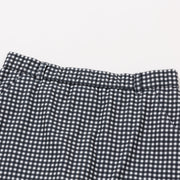 Gingham check skirt
