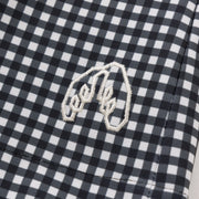 Gingham check skirt