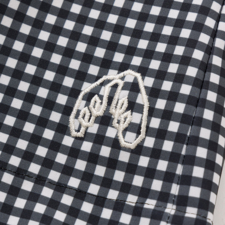 Gingham check skirt