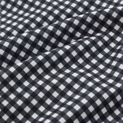 Gingham check skirt