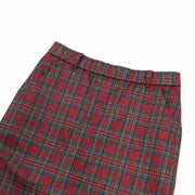 Tartan check skirt