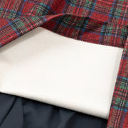 Tartan check skirt