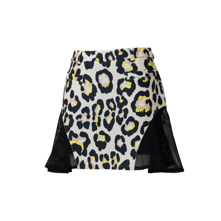 LEOPARD 메쉬 스커트