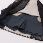 LEOPARD 메쉬 스커트