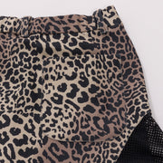 LEOPARD 메쉬 스커트