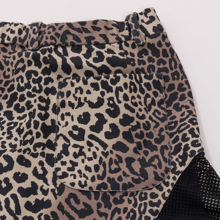 LEOPARD 메쉬 스커트