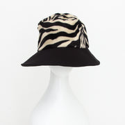 Two tone Hat Zebra pattern