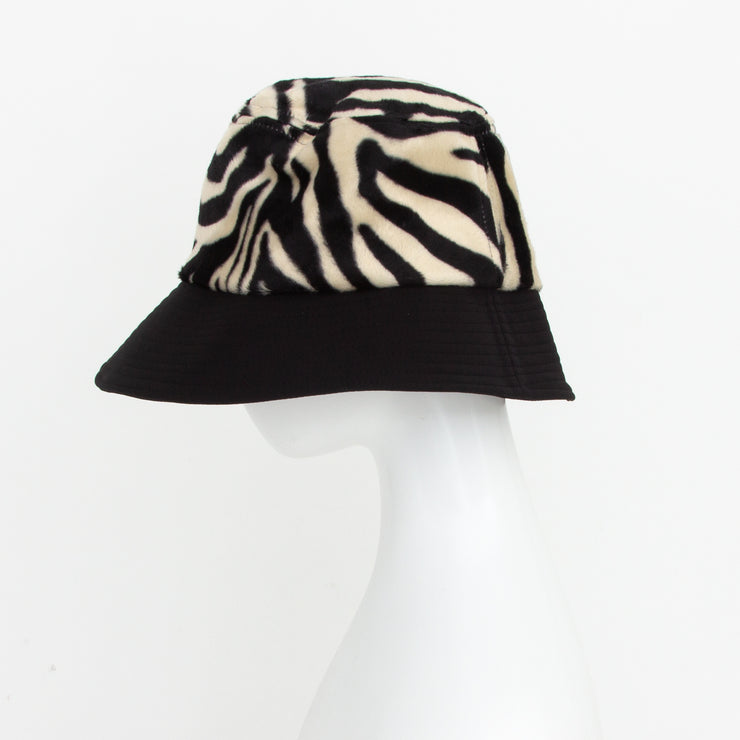 Two tone Hat Zebra pattern
