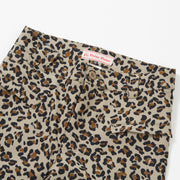 Leopard print long pants