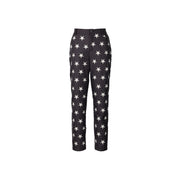 Star embroidery pants with cotton