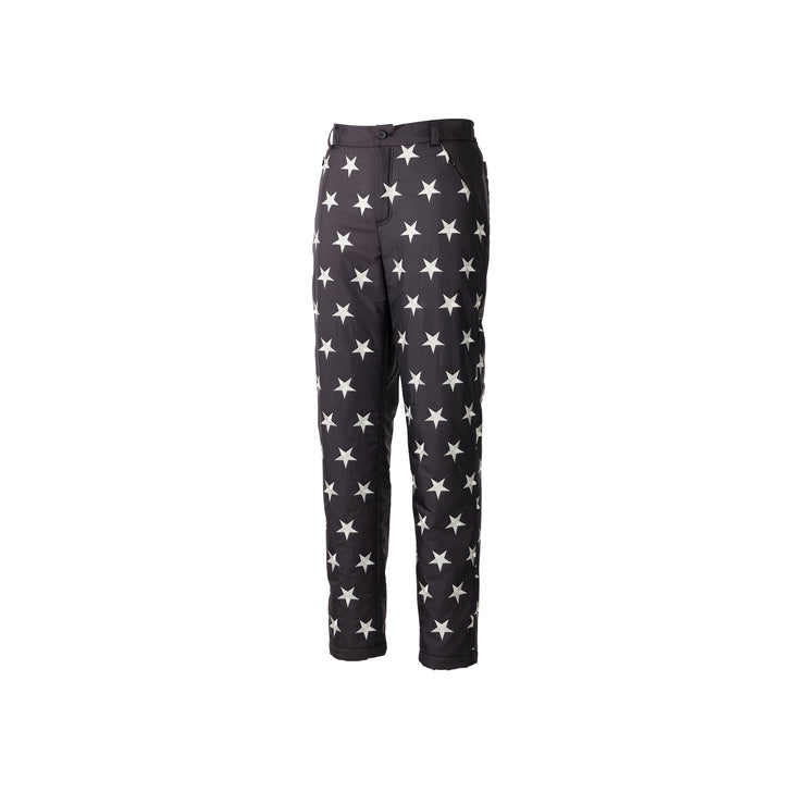 Star embroidery pants with cotton