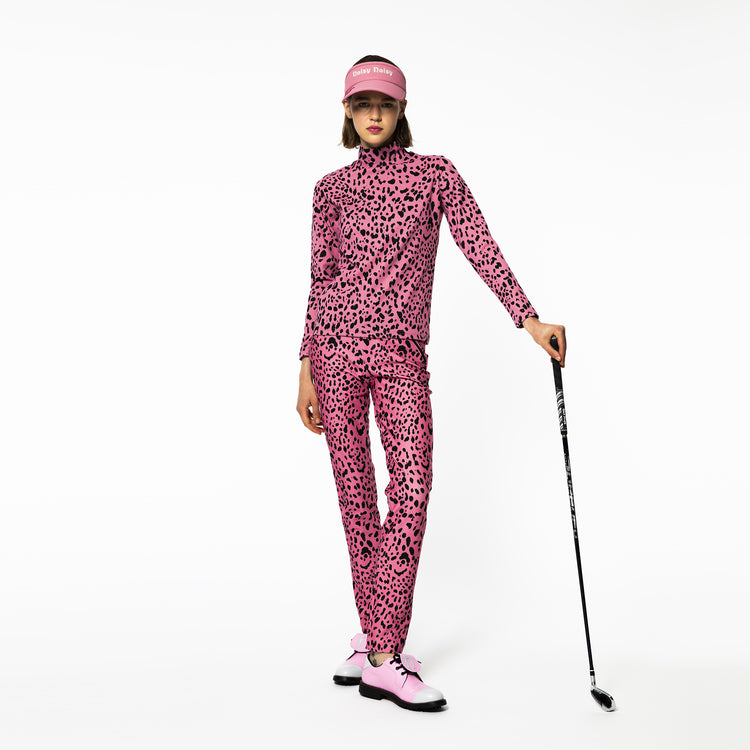 プチ豹柄ストレートパンツ – Noisy Noisy by mieko uesako