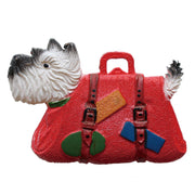 Terrier bag brooch