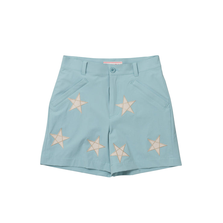 Star applique shorts