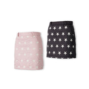 Star embroidery hill cotton introduction skirt