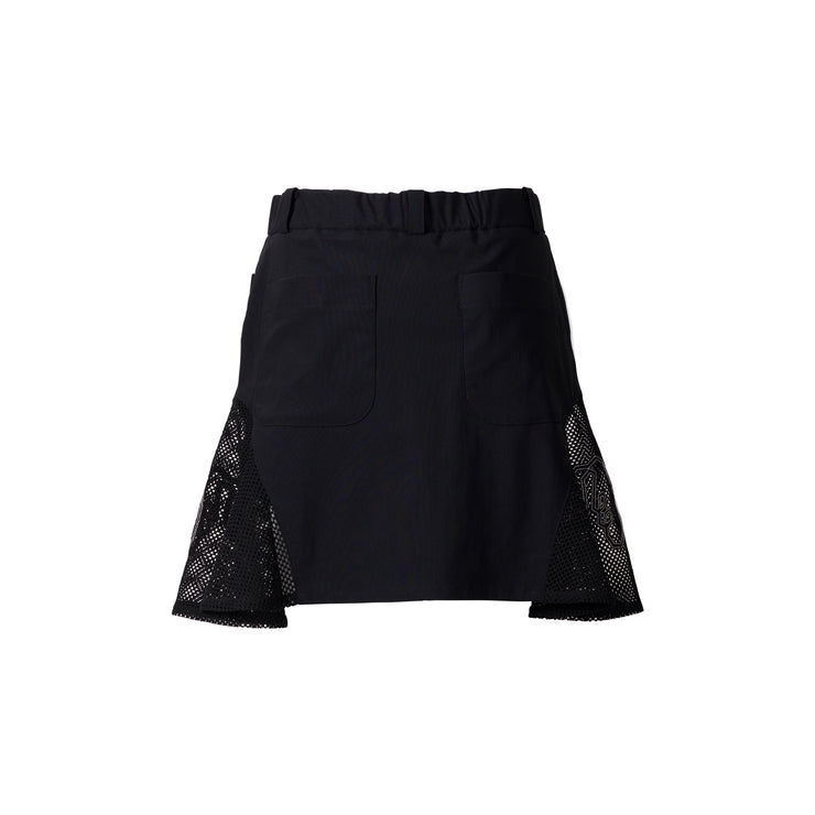 Side mesh skirt