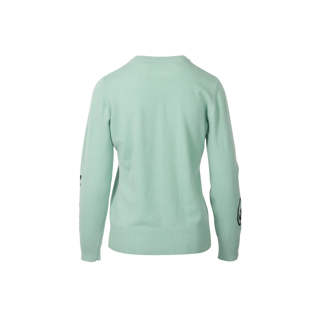 クルーネック上質カシミア100％セーター – Noisy Noisy by mieko uesako