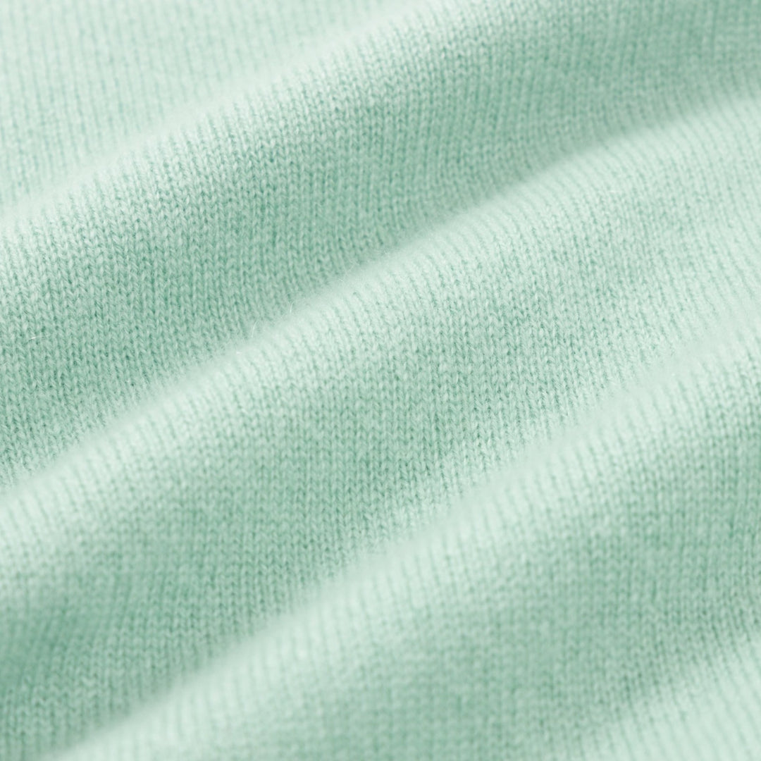 クルーネック上質カシミア100％セーター – Noisy Noisy by mieko uesako