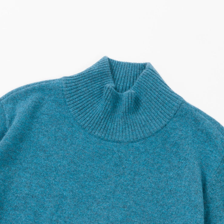 100% cashmere sweater high neck