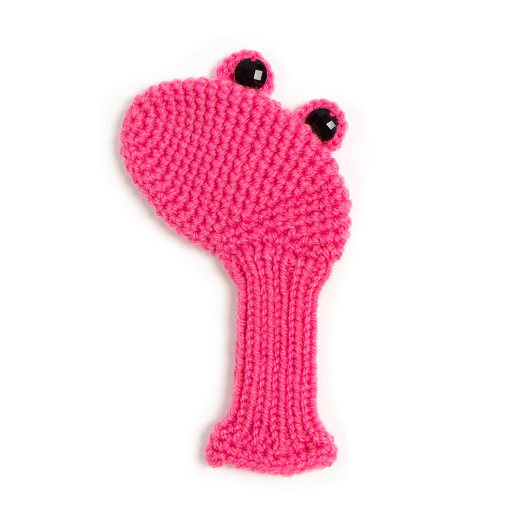 Frog hand-knitting iron cover